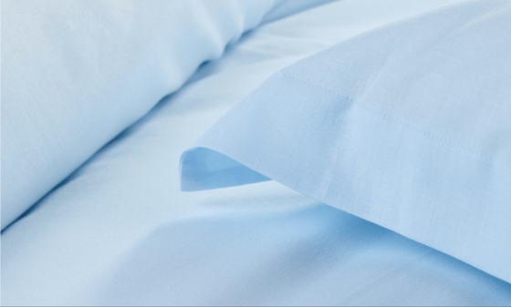 Copertura di coprifuoco di lino Tencel Queen Comodo Coprifuoco blu