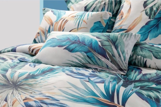 Set di copertura per coperte di cotone a stampa digitale Twin XL