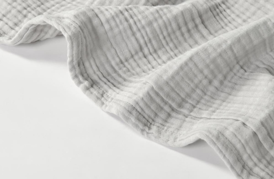 Gentile per la pelle sensibile Xl Copertura di Mussolino Grigio Copertura di Mussolino
