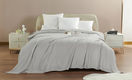 Gentile per la pelle sensibile Xl Copertura di Mussolino Grigio Copertura di Mussolino