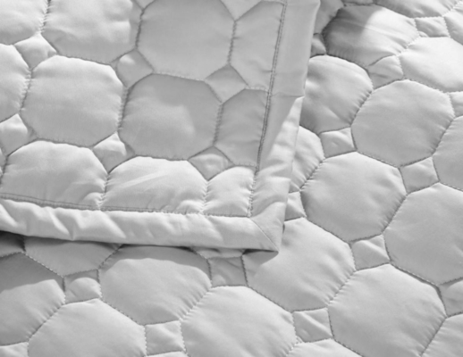 Grey King Size Copertura di copriletto OEM Hotel Quilt Set Full Size Queen Size