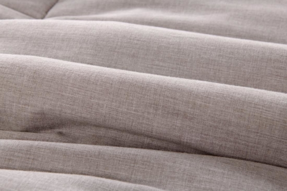 Set di coperte di poliestere riciclato di cotone Eco Melange Set di coperte di poliestere riciclato