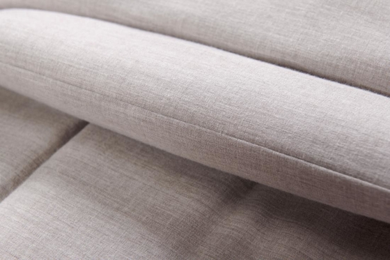 Set di coperte di poliestere riciclato di cotone Eco Melange Set di coperte di poliestere riciclato