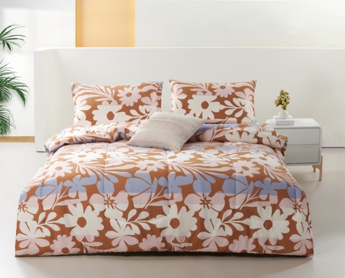 Set di comodini stampati in cotone