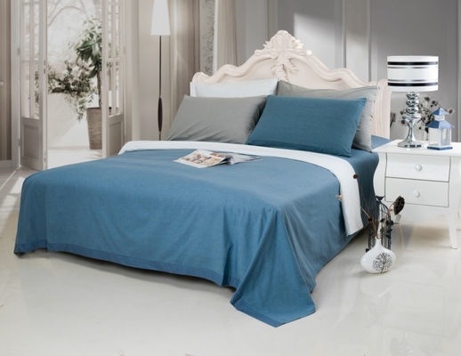 Set di lenzuola di cotone sostenibile Tencel Lyocell Mixed Soft Sheet