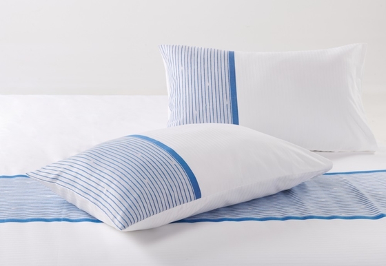 60 cotone 40 lenzuola di poliestere bianca lenzuola di poliestere set letto hotel
